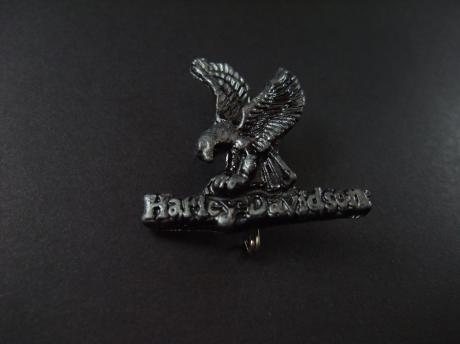 Harley-Davidson motorcycles ( Adelaar met logo) zilverkleurig